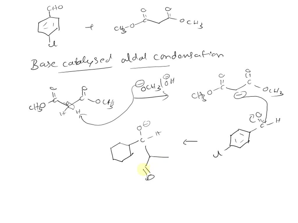 SOLVED: of benzaldehyde and ucdone In the full mechanism of aldol ...