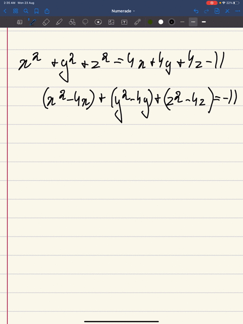 find-the-distance-between-the-spheres-x2-y2-z2-4-and-x2-y2-z2-4x-4y-4z-11-3