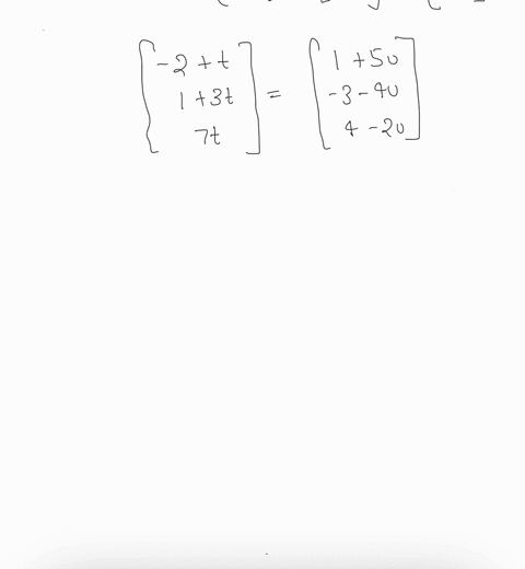 in-three-space-find-the-intersection-point-of-the-two-lines-or-classify-the-system-x-y-z-2-1-0-t1-3-7-and-x-y-z-1-3-4-u5-4-2-47026