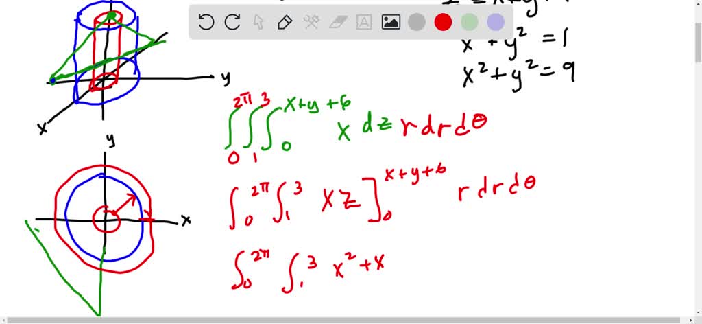 SOLVED: Use cylindrical coordinates. Evaluate x dV E where E is ...
