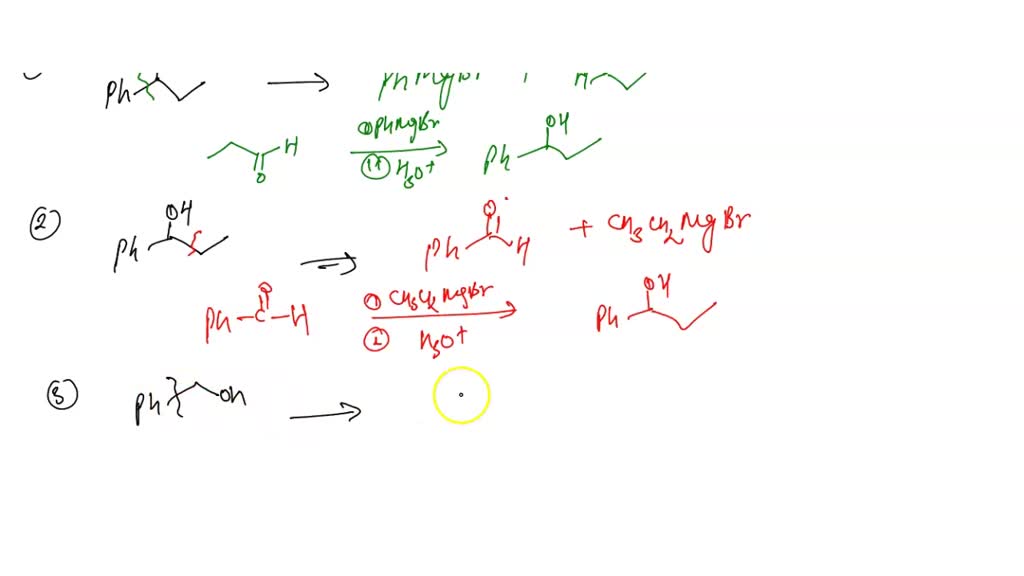 SOLVED: For the retrosynthetic analysis (RSA) shown below, give the ...