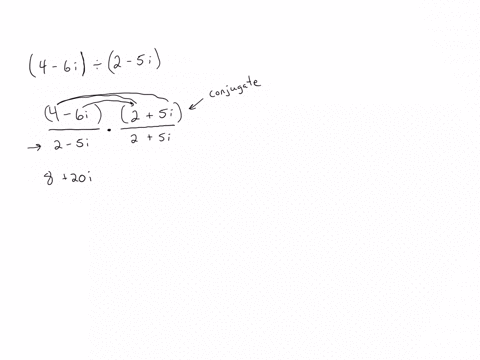 find-the-quotient-of-these-complex-numbers-4-6-i-div2-5-i-a-frac3829frac829-i-b-frac2229frac829-i-c-2frac65-i-d-2-frac65-i