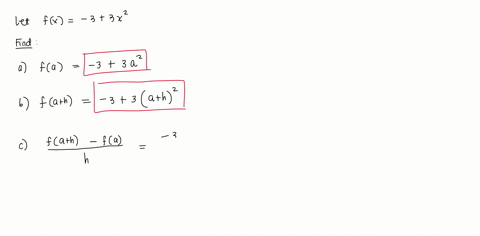 question-10-01-pt-2-99-details-given-the-function-fx-33-x2-calculate-the-following-values-beginarrayl-fa-fah-fracfah-fah-endarray-question-help-square-video