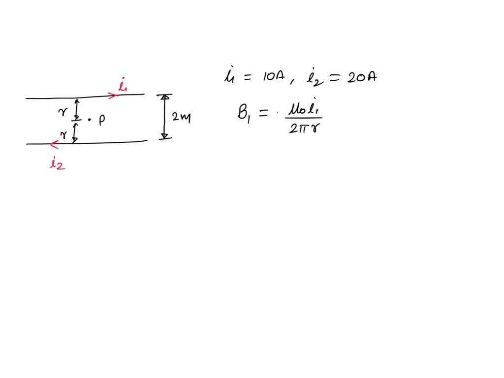 Solved Calculate The Net Magnetic Field Magnitude And Direction At Solved Calculate The Net Magnetic Field Magnitude And Direction At