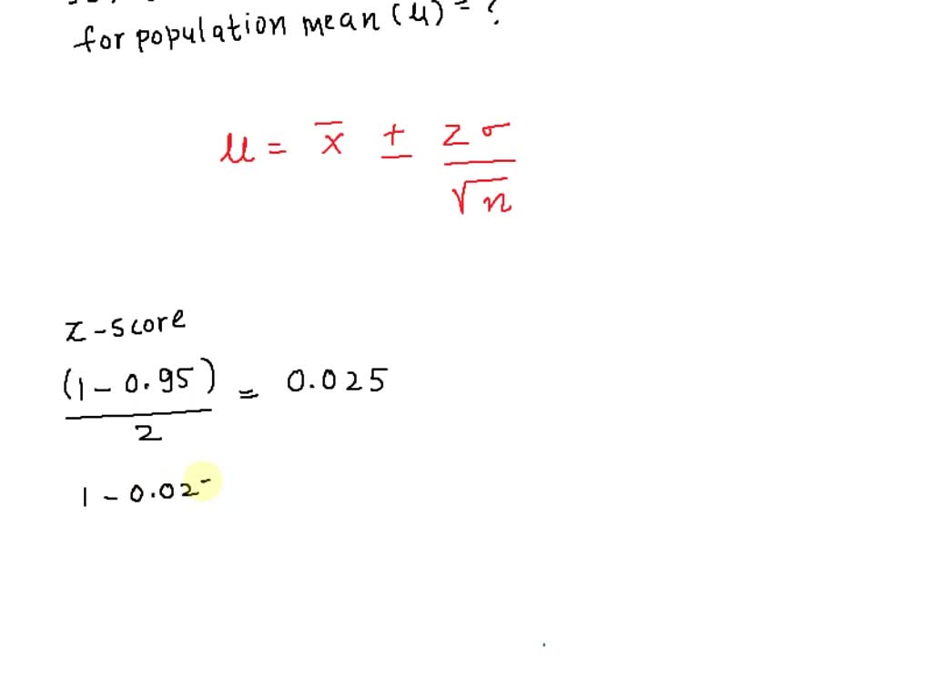 SOLVED The population standard deviation for the amount of aspirin in