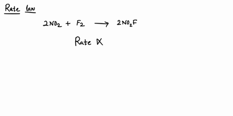 the-reaction-of-nitrogen-dioxide-with-fluorine-generates-nitryl-fluoride-please-solve-all-parts-2-no2g-f2g-2-no2fg-to-determine-the-rate-law-for-this-reaction-a-chemist-performed-several-ini-89387