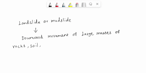 which-of-the-following-is-not-a-contributing-cause-of-a-mudslide-53275