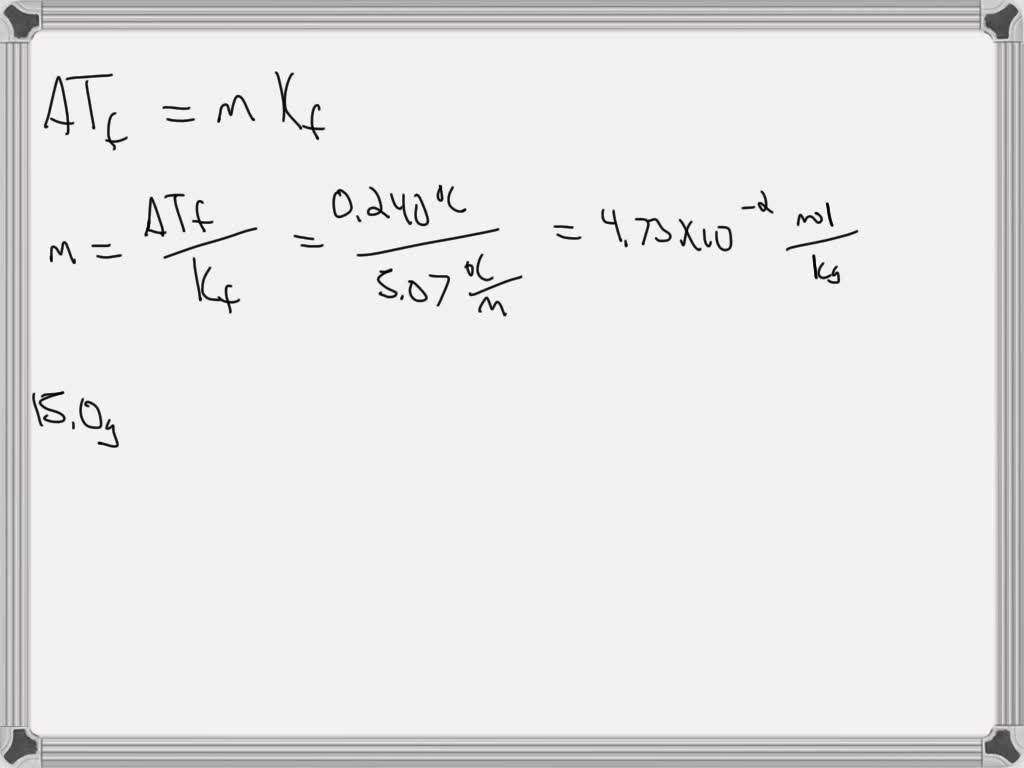 SOLVED: 10-5 Boiling-Point Elevation and Freezing-Point Depression ...