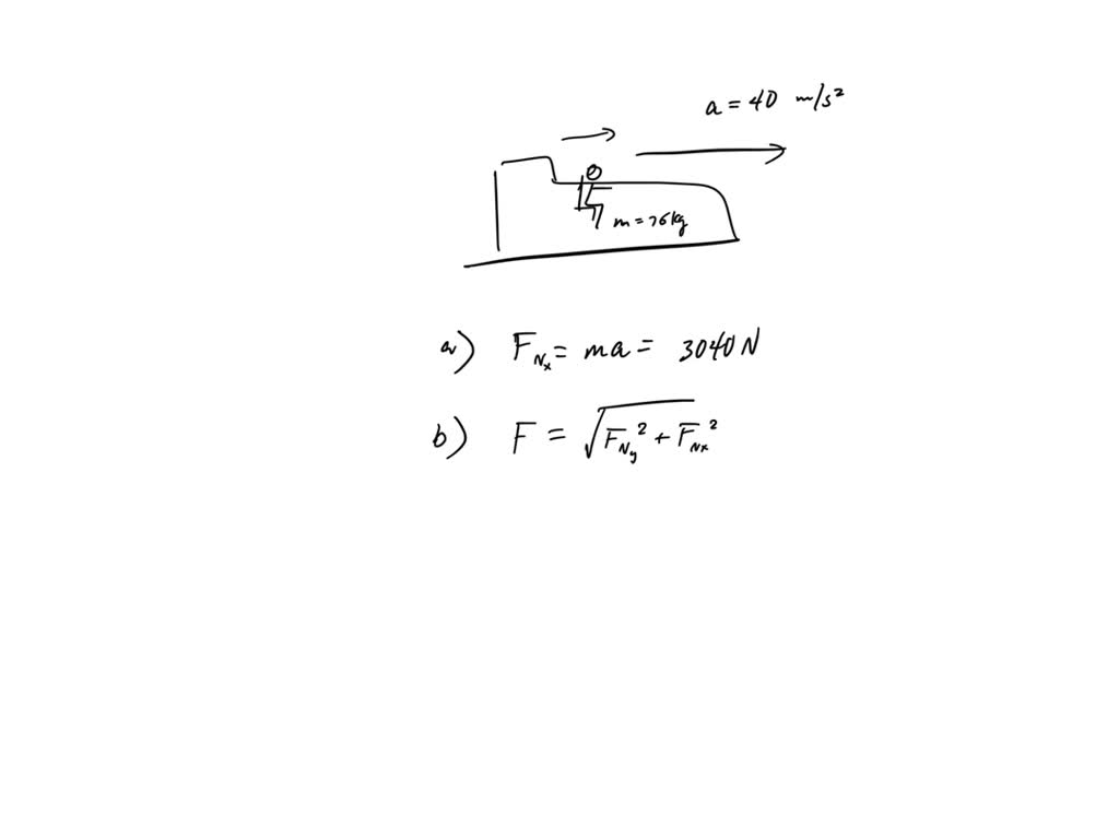 SOLVED: Text: Figure 4.33 Ch4 P1I. The rocket sled shown in Figure 4.33 ...