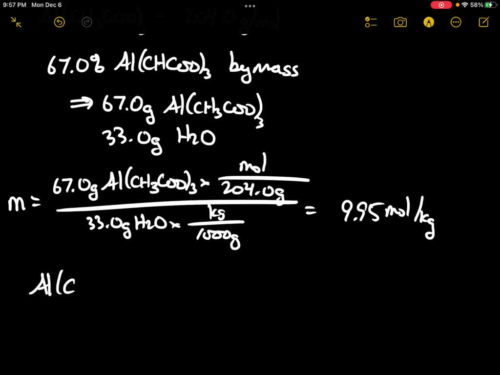 SOLVED Calculate the boiling point elevation and freezing point depression for a aluminum
