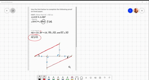 use-the-hint-below-to-complete-the-following-proof-on-lined-paper-hint-show-that-ac-bd-so-4ace4dbf-hence-zeac-lfbd-in-the-diagram-ab-cd-bf-ce-fb-lad-and-ec-lad-prove-that-aeii-fd-41128