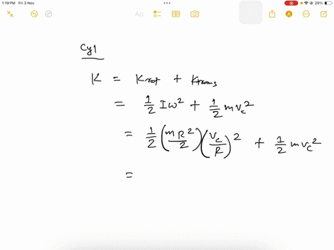 a-uniform-solid-cylinder-of-radius-r-and-a-thin-uniform-spherical-shell-of-radius-r-both-roll-without-slipping-if-both-objects-have-the-same-mass-and-the-same-kinetic-energy-what-is-the-rati-78236