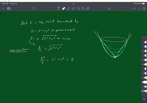 calculate-the-volume-of-the-body-bounded-by-the-surfaces-z-x2-y2-and-z-2-sqrt-x2-y2-sketch-that-body-94218