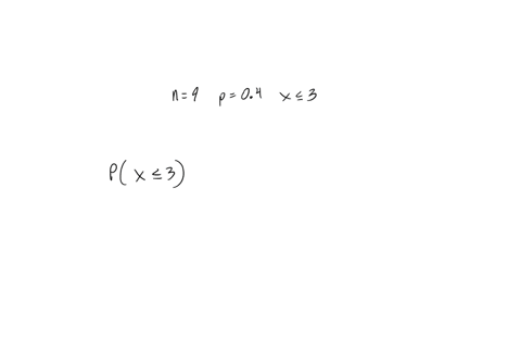 a-binomial-probability-experiment-is-conducted-with-the-given-parameters-compute-the-probability-of-x-successes-in-the-n-independent-trials-of-the-experiment-n-9p04xs3-the-probability-of-x-3-38697