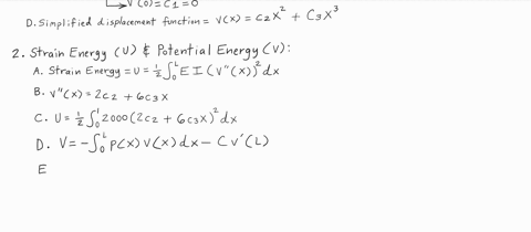 8use-the-rayleigh-ritz-method-to-determine-the-deflection-vbending-moment-mxand-shear-force-vx-for-the-beam-shown-in-the-figurethe-bending-moment-and-shear-force-are-calculated-from-the-defl-16666