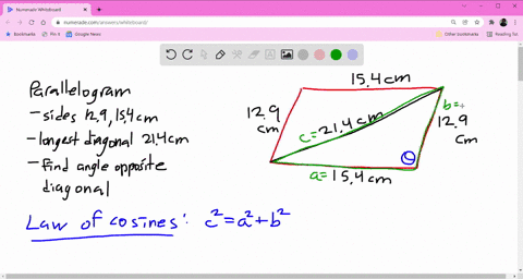 parallelogram-has-sides-of-length-129-cm-and-154-cm-the-longer-diagonal-has-length-214-cm-find-the-angle-opposite-the-longer-diagonal_-what-is-the-degree-measure-of-the-angle-opposite-the-lo-91295