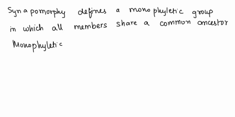 question-4-what-is-the-logical-relationship-between-monophyly-and-synapomorphy-synapomorphy-defines-_-monophyletic-roup-monophyletic-groups-are-never-united-by-synapomorphy-but-rather-conve-64455