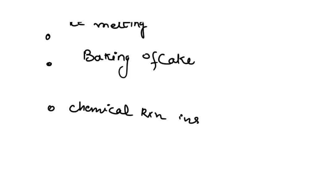 SOLVED: A cake is made by mixing ingredients and placing the material ...