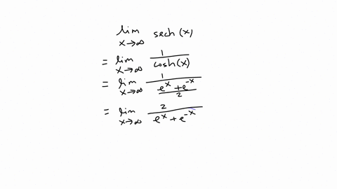 find-the-limit-lim-x-sechx