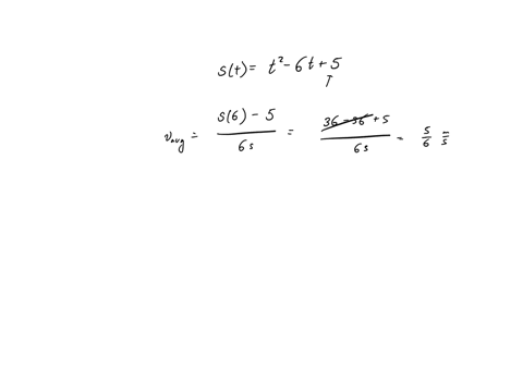 a-particle-moves-along-a-straight-line-such-that-its-position-is-defined-by-s-t2-6t-5-m-determine-the-average-velocity-the-average-speed-and-the-acceleration-of-the-particle-when-t-6-s-78258