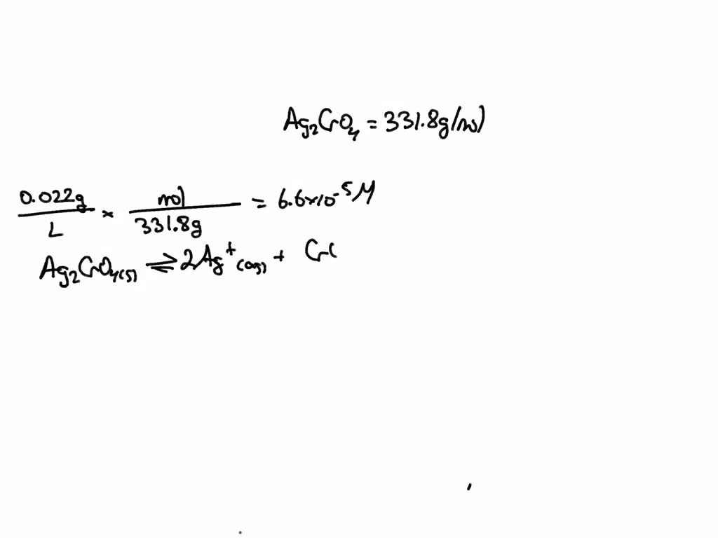 SOLVED: '0 ACIDS BASES AND AQUEOUS EQUILIBRIA Using the solubility of a ...