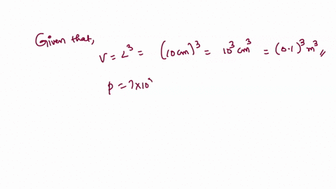 determine-the-volume-contraction-of-a-solid-copper-cube-10-cm-on-an-edge-when-subjected-to-a-hydraulic-pressure-of-70106pa-bulk-modulus-of-copper-b140109pa-2
