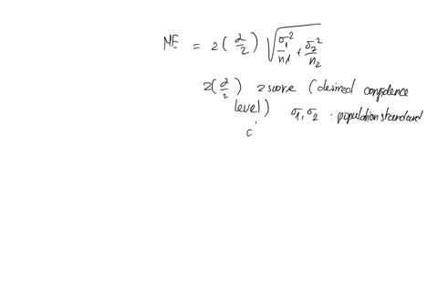 calculate-the-margin-of-error-of-a-confidence-interval-for-the-difference-between-two-population-means-using-the-given-information-round-your-answer-to-six-decimal-places-11073-n169-21393-n2-24412