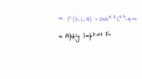 consider-the-cobb-douglas-production-function-50k030k03-l07-q-where-q-is-a-given-level-of-output-k-is-the-amount-of-capital-and-l-is-the-amount-of-labour-the-isoquant-asssociated-with-this-function-2
