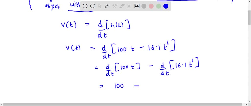 SOLVED: The motion of a body moving vertically upwards is expressed as ...