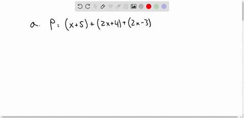the-three-sides-of-a-triangle-are-x5cm-2x4cm-and-2x-3cm-a-find-the-perimeter-of-the-triangle-b-if-x10-find-the-perimeter-of-the-triangle-90566