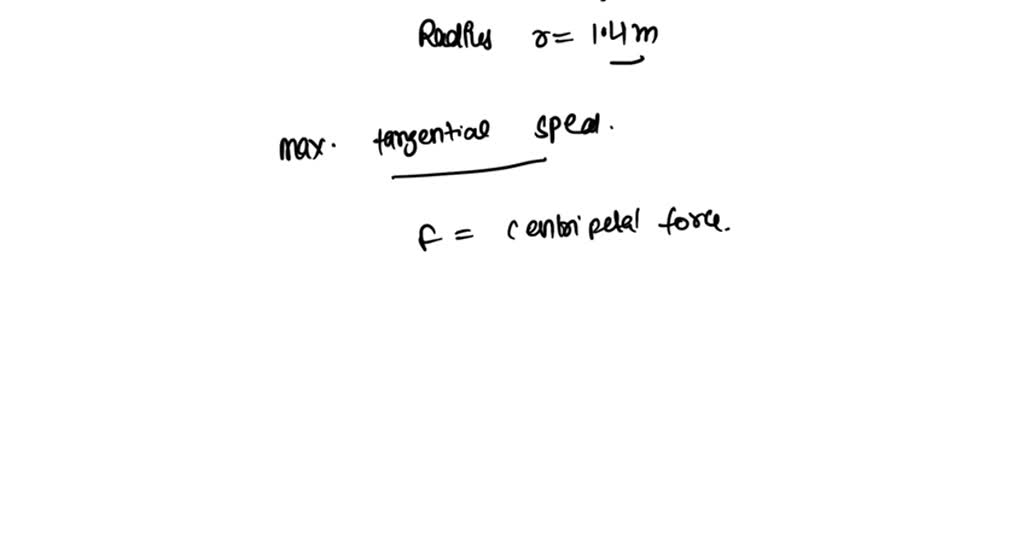 SOLVED A 2.5 kg tribble is placed in a bucket and whirled in a 1.4 m radius vertical circle at