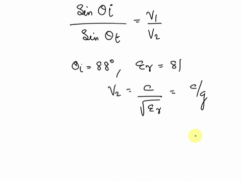 a-1o-khz-electromagnetic-wave-in-air-with-parallel-polarization-is-incident-obliguely-on-an-ocean-surface-at-a-near-grazing-angle-i-88-using-er-81-r-1-and-o-4-sm-for-seawater-find-a-the-angl-17372