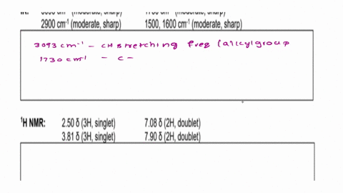 10-10-points-the-ir-nmr-and-broadband-decoupled-13c-nmr-spectral-data-for-compound-with-the-chemical-formula-cghtooz-is-presented-below-complete-the-following-in-the-box-below-calculate-the-18197