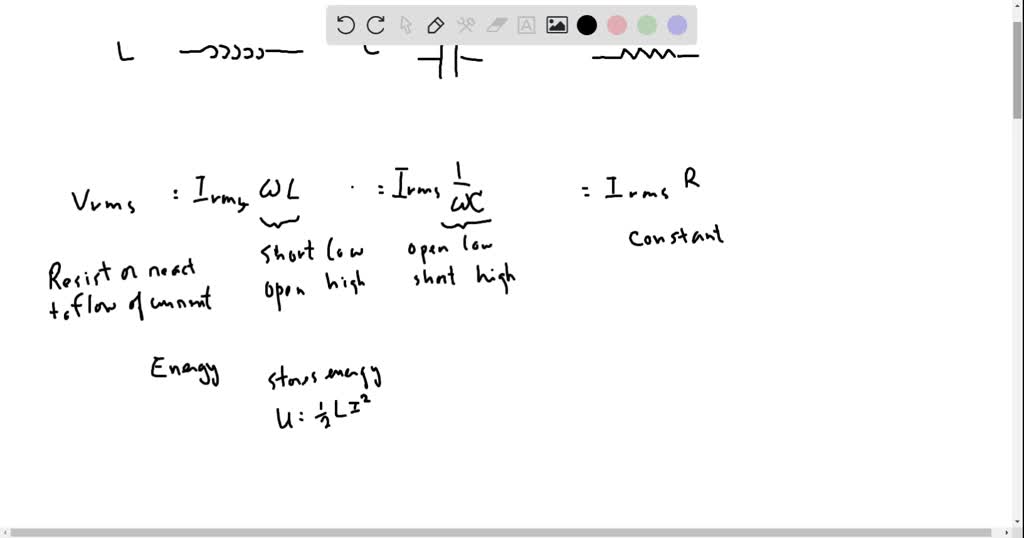 SOLVED What roles do inductors, capacitors, and resistors play in AC