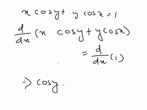 15-points-find-dydx-xcosy-ycosx-81722