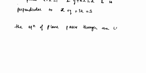 find-an-equation-of-the-plane-the-plane-that-passes-through-the-line-of-intersection-of-the-planes-xz1-and-y2z2-and-is-perpendicular-to-the-plane-xy3z3-41334