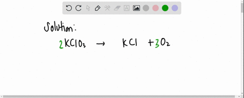 in-an-experiment-potassium-chlorate-decomposed-according-to-the-following-chemical-equationkcio3-kci-o2molar-mass-of-kclo3-1225-gmol-kcl-7455-gmol-o2-31998-gmolif-the-mass-of-potassium-chlor-74129