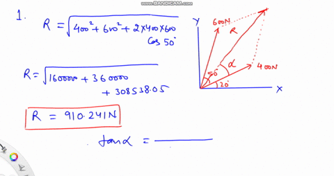 q1-two-forces-act-on-the-hook-shown-in-figure-determine-the-magnitude-and-direction-of-the-resultant-using-parallelogram-law-600-n-ans-r-910241-n-angle-50328-with-horizontal-509-400-n-208-02-13034