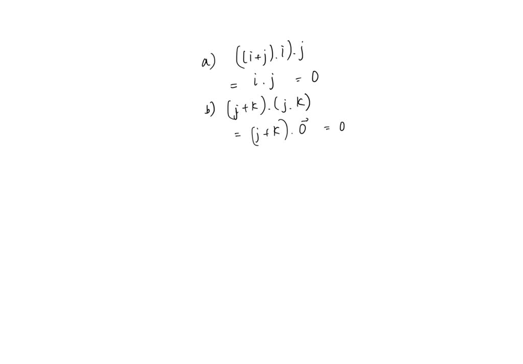 Solved 1 Point Use The Geometric Definition Of The Cross Product And The Properties Of The