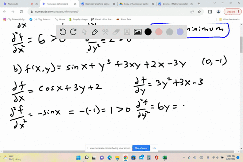 for-each-of-the-following-functions-determine-whether-the-given-stationary-point-corresponds-to-a-lo-19345