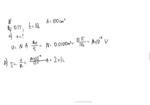 a-coil-with-n-turns-is-placed-into-an-electromagnet-the-magnetic-field-increases-linearly-in-time-reaching-a-value-of-bo-01t-after-time-t-10s-then-it-remains-constant-the-coil-has-a-cross-sectional-ar