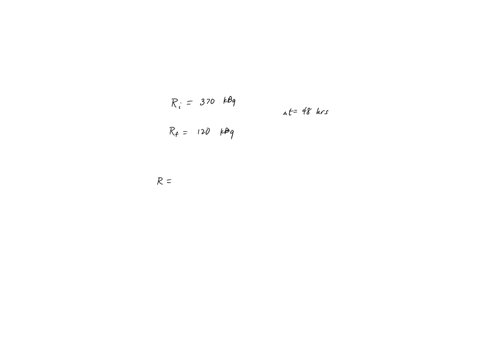 an-investigator-collects-a-sample-of-a-radioactive-isotope-with-an-activity-of-370000-bq-48-hours-later-the-activity-is-120000-bq-what-is-the-half-life-of-the-sample-73699