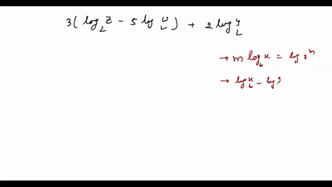 3log2-z-5log2-w-2log2-y-write-the-expression-as-a-single-logarithm