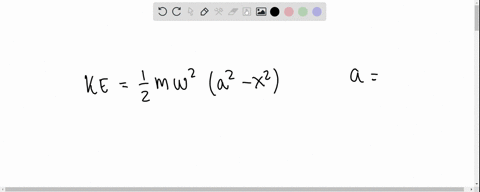 what-fraction-of-the-total-mechanical-energy-of-a-simple-harmonic-oscillator-is-kinetic-energy-if-the-displacement-is-12-of-the-amplitude-92704