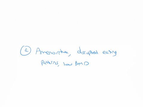 what-defines-the-female-athlete-triad-a-amenorrhea-disrupted-eating-patterns-low-bmd-b-amenorrhea-disrupted-eating-patterns-high-bmd-c-amenorrhea-regular-eating-patterns-low-bmd-d-regular-menstruation