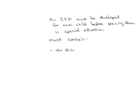 an-individualized-education-program-must-include-methods-which-will-rewilt-in-the-same-standandized-test-scones-as-other-children-in-the-class-a-statement-of-the-childs-present-levels-of-educational-p