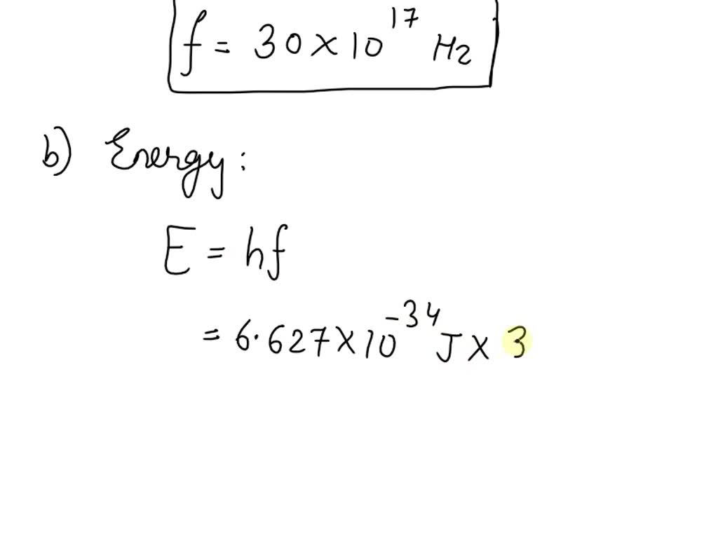 SOLVED An XRay machine operates at a wavelength of 0.1nm. (1eV = 1.60