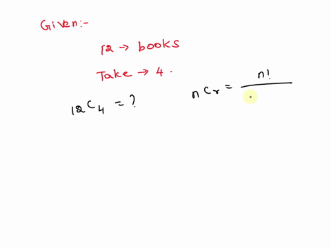 use-the-formula-for-_n-c_r-to-solve-exercises-49-56-of-12-possible-books-you-plan-to-take-4-with-you-73794
