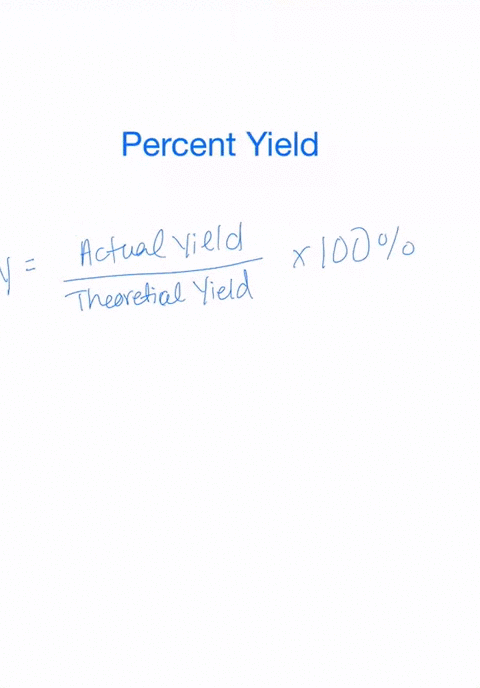 in-a-chemical-reaction-you-are-supposed-to-make-55-g-of-product-however-you-make-56-g-of-product-what-is-the-percent-yield