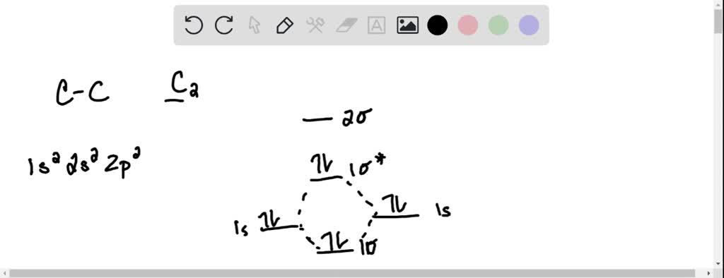 SOLVED: Based on molecular orbital theory, the bond order of the C-C ...